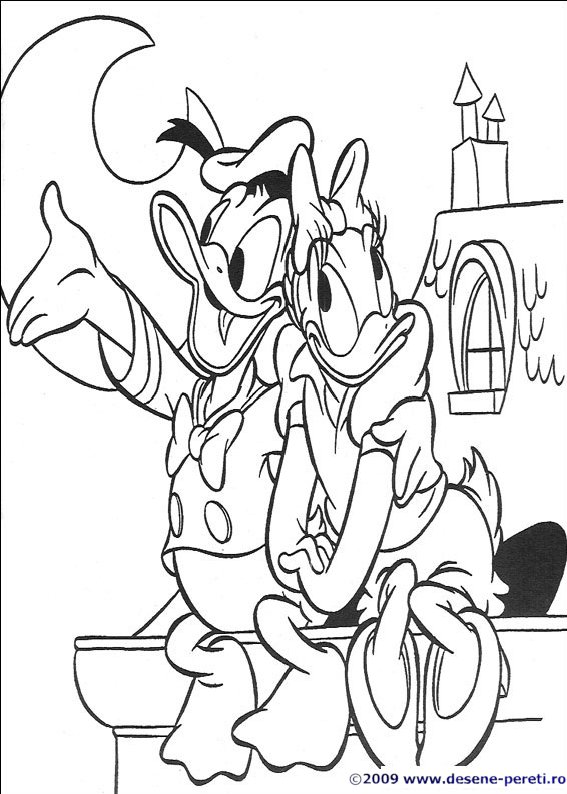 donald desene colorat